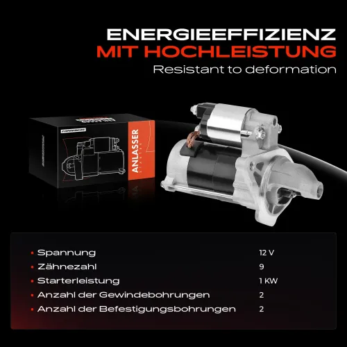 Starter 12 V 1 kW Frankberg 5481FB0020562 Bild Starter 12 V 1 kW Frankberg 5481FB0020562