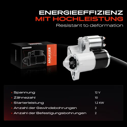 Starter 12 V 1,2 kW Frankberg 5481FB0020571 Bild Starter 12 V 1,2 kW Frankberg 5481FB0020571