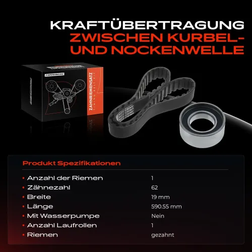Zahnriemensatz Frankberg 5481FB0020849 Bild Zahnriemensatz Frankberg 5481FB0020849