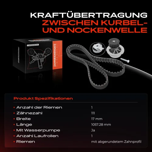 Zahnriemensatz Frankberg 5481FB0020862 Bild Zahnriemensatz Frankberg 5481FB0020862