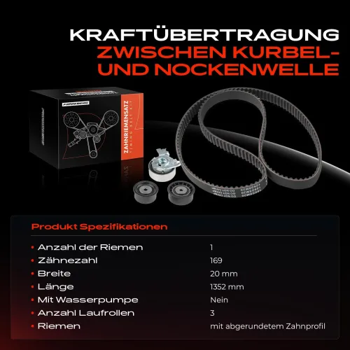 Zahnriemensatz Frankberg 5481FB0020868 Bild Zahnriemensatz Frankberg 5481FB0020868