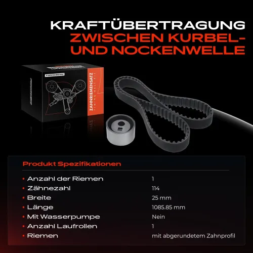 Zahnriemensatz Frankberg 5481FB0020875 Bild Zahnriemensatz Frankberg 5481FB0020875