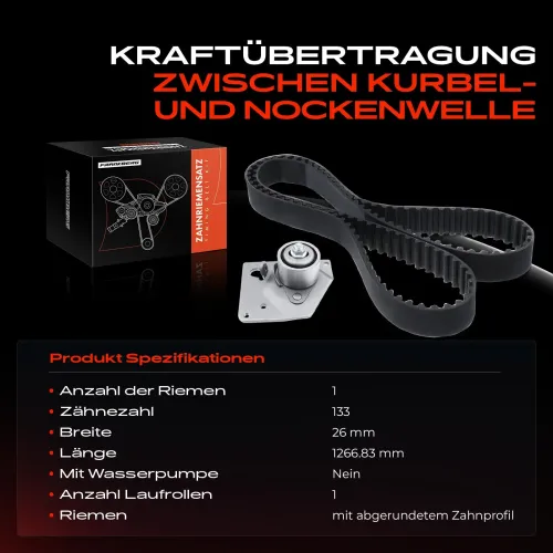 Zahnriemensatz Frankberg 5481FB0020901 Bild Zahnriemensatz Frankberg 5481FB0020901