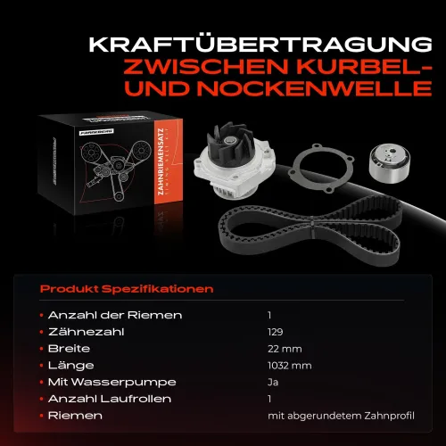 Zahnriemensatz Frankberg 5481FB0020902 Bild Zahnriemensatz Frankberg 5481FB0020902