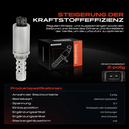 Steuerventil, Nockenwellenverstellung 12 V Frankberg 5481FB0021198 Bild Steuerventil, Nockenwellenverstellung 12 V Frankberg 5481FB0021198