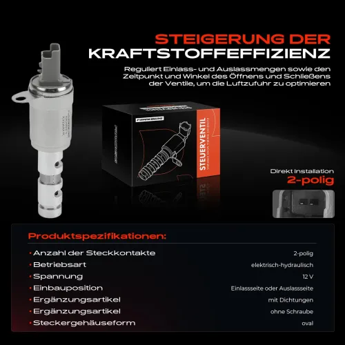 Steuerventil, Nockenwellenverstellung 12 V Frankberg 5481FB0021199 Bild Steuerventil, Nockenwellenverstellung 12 V Frankberg 5481FB0021199