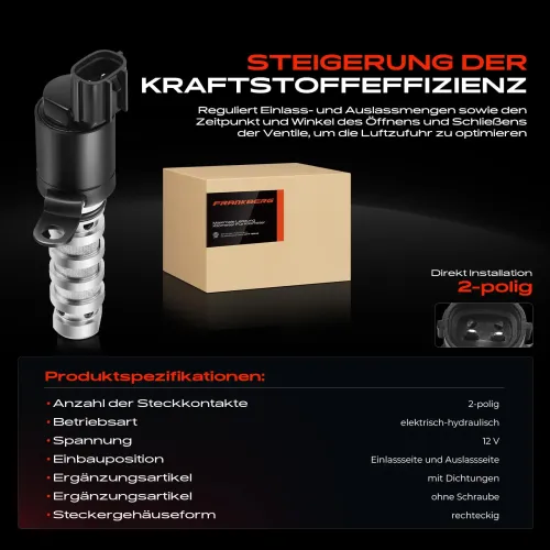 Steuerventil, Nockenwellenverstellung 12 V Frankberg 5481FB0021203 Bild Steuerventil, Nockenwellenverstellung 12 V Frankberg 5481FB0021203