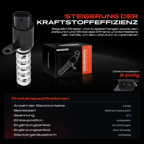 Steuerventil, Nockenwellenverstellung 12 V Auslassseite Frankberg 5481FB0021204 Bild Steuerventil, Nockenwellenverstellung 12 V Auslassseite Frankberg 5481FB0021204