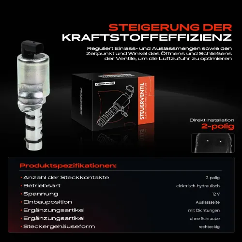 Steuerventil, Nockenwellenverstellung 12 V Auslassseite Frankberg 5481FB0021215 Bild Steuerventil, Nockenwellenverstellung 12 V Auslassseite Frankberg 5481FB0021215