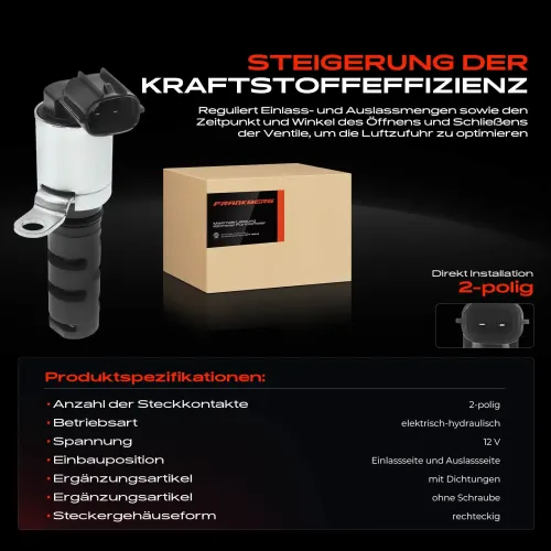 Steuerventil, Nockenwellenverstellung 12 V Frankberg 5481FB0021227 Bild Steuerventil, Nockenwellenverstellung 12 V Frankberg 5481FB0021227