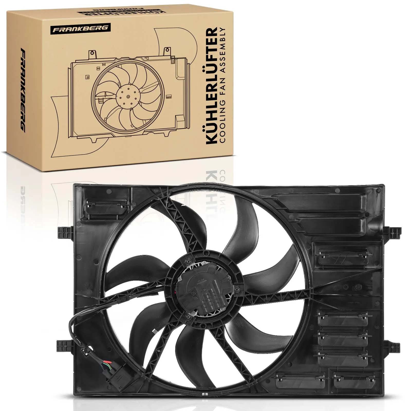 Lüfter, Motorkühlung 12 V Frankberg 5481FB0021308