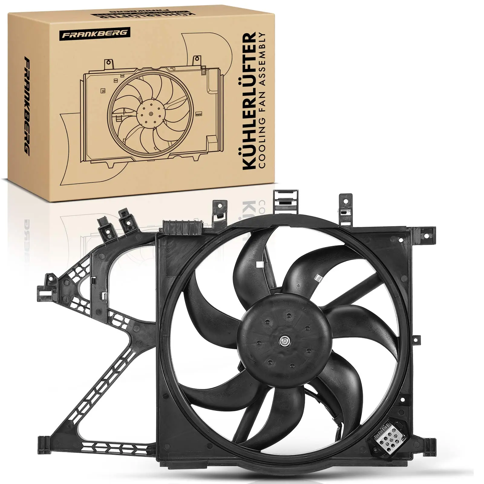 Lüfter, Motorkühlung 12 V Frankberg 5481FB0021372