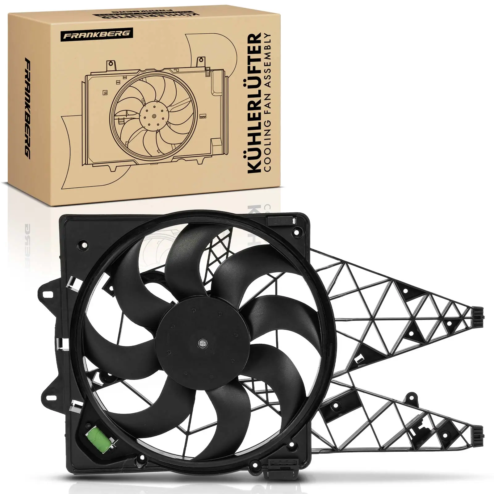 Lüfter, Motorkühlung 12 V Frankberg 5481FB0021397
