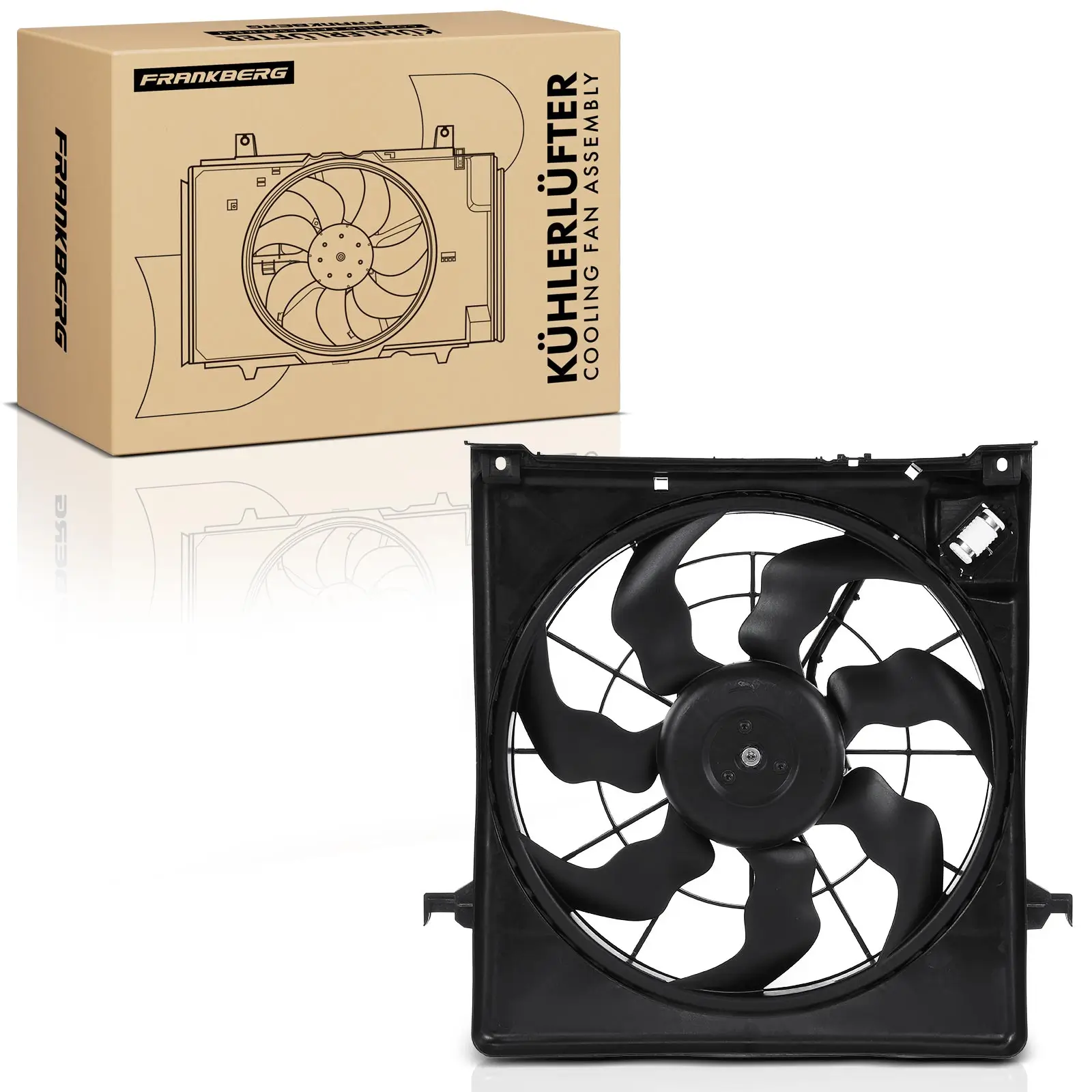 Lüfter, Motorkühlung 12 V Frankberg 5481FB0021402