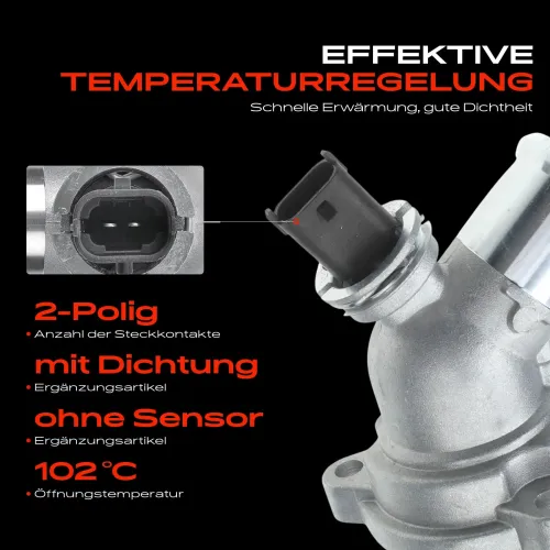 Thermostat, Kühlmittel Frankberg 5481FB0022662 Bild Thermostat, Kühlmittel Frankberg 5481FB0022662