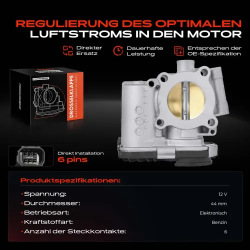 Drosselklappenstutzen 12 V Frankberg 5481FB0022817 Bild Drosselklappenstutzen 12 V Frankberg 5481FB0022817