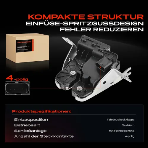 Heckklappenschloss Frankberg 5481FB0022905 Bild Heckklappenschloss Frankberg 5481FB0022905
