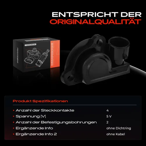 Sensor, Drosselklappenstellung 5 V Frankberg 5481FB0023014 Bild Sensor, Drosselklappenstellung 5 V Frankberg 5481FB0023014