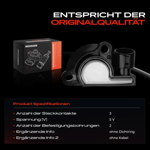 Sensor, Drosselklappenstellung 5 V Frankberg 5481FB0023023 Bild Sensor, Drosselklappenstellung 5 V Frankberg 5481FB0023023