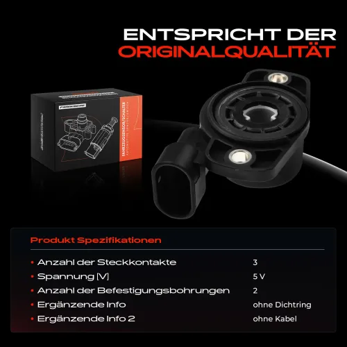 Sensor, Drosselklappenstellung 5 V Frankberg 5481FB0023025 Bild Sensor, Drosselklappenstellung 5 V Frankberg 5481FB0023025