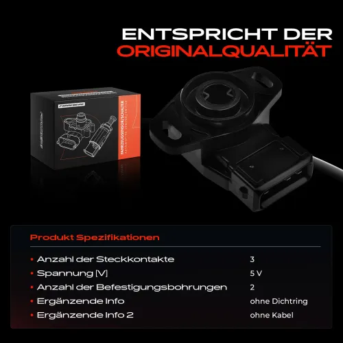 Sensor, Drosselklappenstellung 5 V Frankberg 5481FB0023034 Bild Sensor, Drosselklappenstellung 5 V Frankberg 5481FB0023034