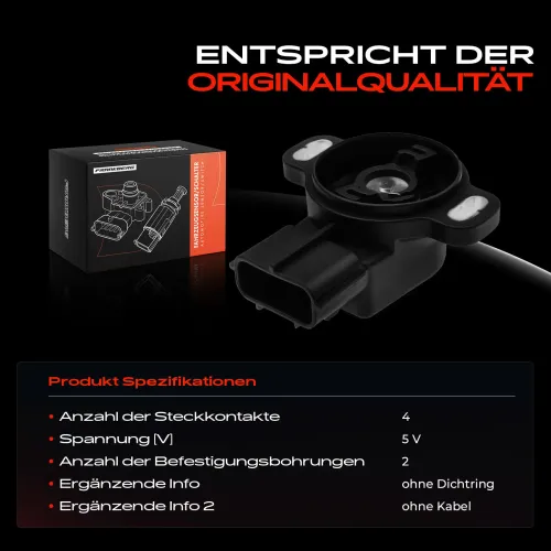 Sensor, Drosselklappenstellung 5 V Frankberg 5481FB0023036 Bild Sensor, Drosselklappenstellung 5 V Frankberg 5481FB0023036