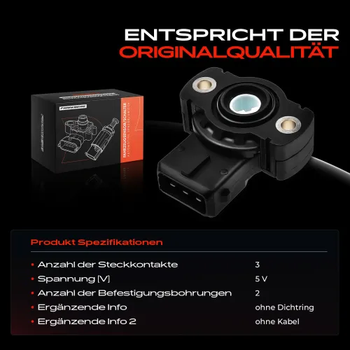 Sensor, Drosselklappenstellung 5 V Frankberg 5481FB0023043 Bild Sensor, Drosselklappenstellung 5 V Frankberg 5481FB0023043