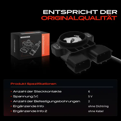 Sensor, Drosselklappenstellung 5 V Frankberg 5481FB0023046 Bild Sensor, Drosselklappenstellung 5 V Frankberg 5481FB0023046