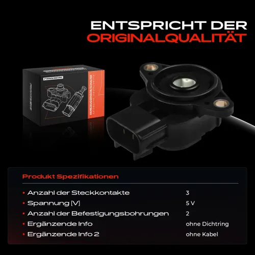 Sensor, Drosselklappenstellung 5 V Frankberg 5481FB0023047 Bild Sensor, Drosselklappenstellung 5 V Frankberg 5481FB0023047