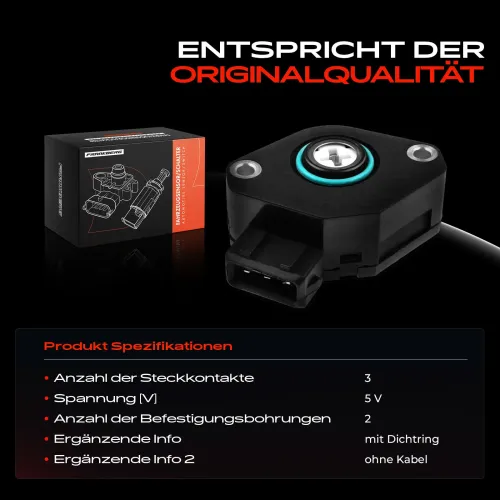 Sensor, Drosselklappenstellung 5 V Frankberg 5481FB0023066 Bild Sensor, Drosselklappenstellung 5 V Frankberg 5481FB0023066
