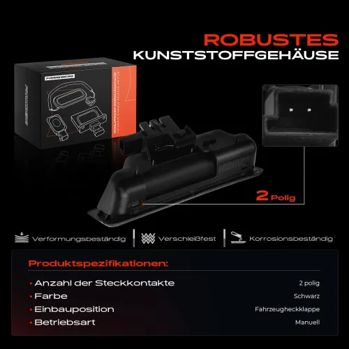 Schalter, Heckklappenentriegelung Fahrzeugheckklappe Frankberg 5481FB0023083 Bild Schalter, Heckklappenentriegelung Fahrzeugheckklappe Frankberg 5481FB0023083