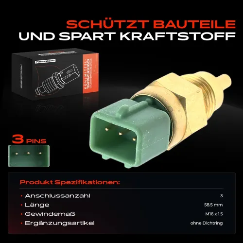 Sensor, Kühlmitteltemperatur Frankberg 5481FB0023145 Bild Sensor, Kühlmitteltemperatur Frankberg 5481FB0023145