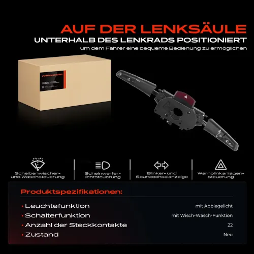 Lenkstockschalter Frankberg 5481FB0023212 Bild Lenkstockschalter Frankberg 5481FB0023212