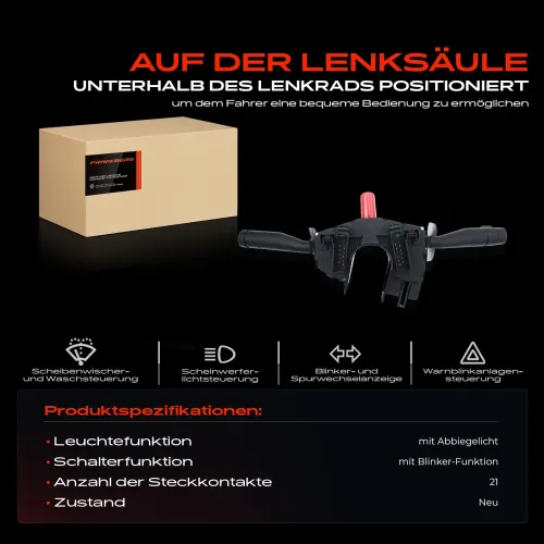 Lenkstockschalter Frankberg 5481FB0023229 Bild Lenkstockschalter Frankberg 5481FB0023229