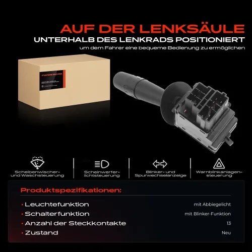 Lenkstockschalter Frankberg 5481FB0023236 Bild Lenkstockschalter Frankberg 5481FB0023236