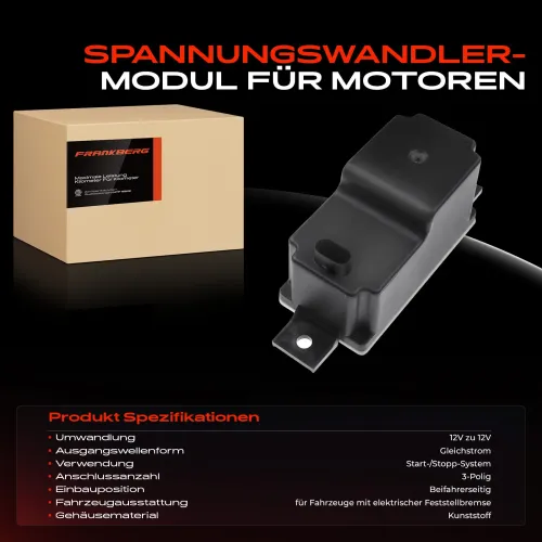 Spannungsstabilisator, Start-/Stopp-System Frankberg 5481FB0023250 Bild Spannungsstabilisator, Start-/Stopp-System Frankberg 5481FB0023250