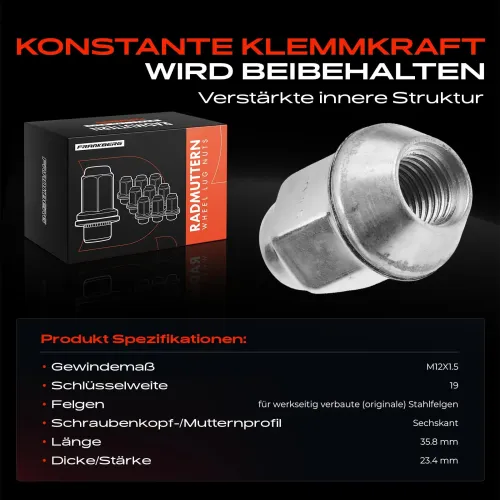 Radmutter Frankberg 5481FB0023263 Bild Radmutter Frankberg 5481FB0023263