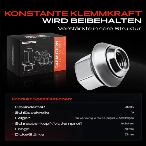 Radmutter Frankberg 5481FB0023272 Bild Radmutter Frankberg 5481FB0023272