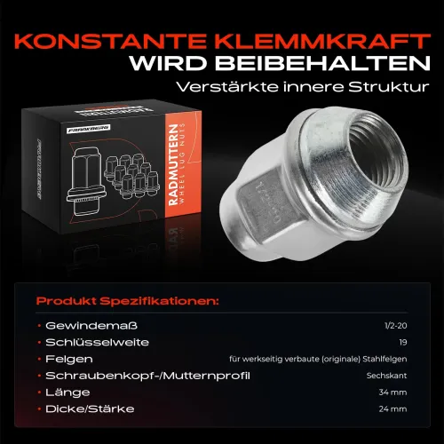 Radmutter Frankberg 5481FB0023284 Bild Radmutter Frankberg 5481FB0023284