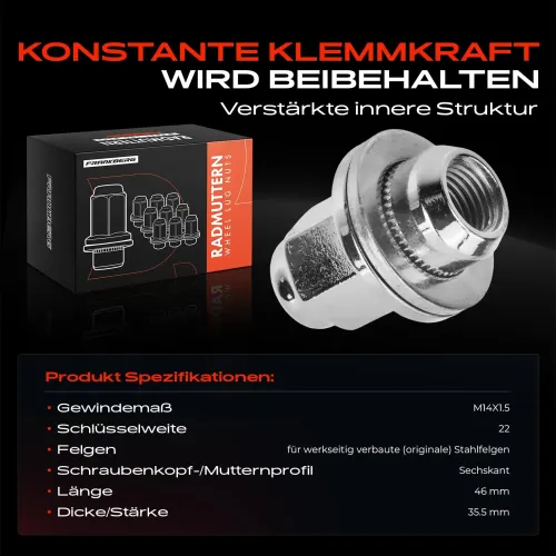 Radmutter Frankberg 5481FB0023297 Bild Radmutter Frankberg 5481FB0023297