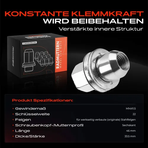 Radmutter Frankberg 5481FB0023298 Bild Radmutter Frankberg 5481FB0023298
