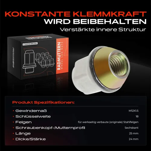 Radmutter Frankberg 5481FB0023308 Bild Radmutter Frankberg 5481FB0023308