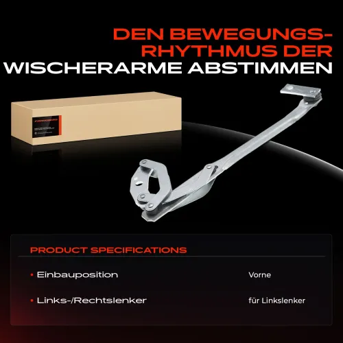 Wischergestänge vorne Frankberg 5481FB0023544 Bild Wischergestänge vorne Frankberg 5481FB0023544