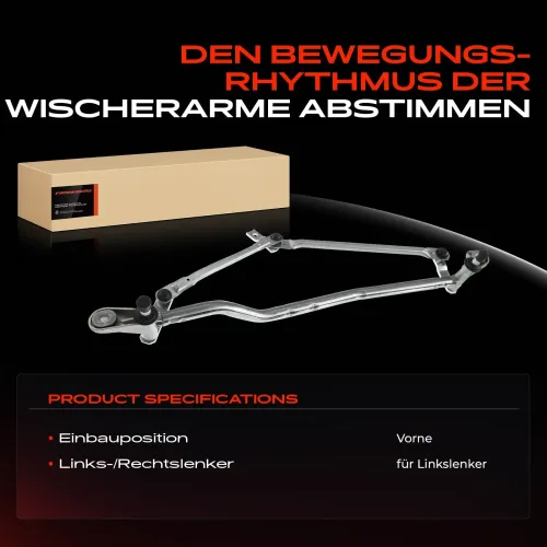 Wischergestänge vorne Frankberg 5481FB0023550 Bild Wischergestänge vorne Frankberg 5481FB0023550