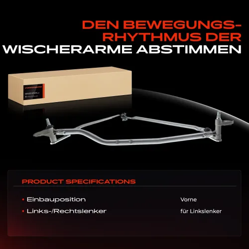 Wischergestänge vorne Frankberg 5481FB0023556 Bild Wischergestänge vorne Frankberg 5481FB0023556