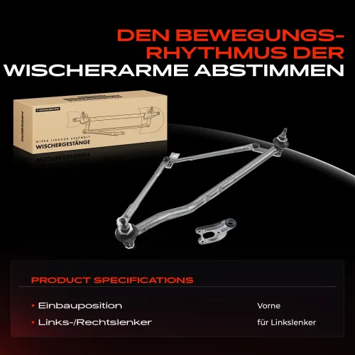 Wischergestänge vorne Frankberg 5481FB0023562 Bild Wischergestänge vorne Frankberg 5481FB0023562