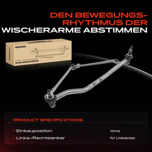 Wischergestänge vorne Frankberg 5481FB0023563 Bild Wischergestänge vorne Frankberg 5481FB0023563