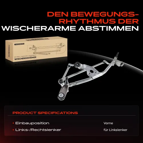 Wischergestänge vorne Frankberg 5481FB0023569 Bild Wischergestänge vorne Frankberg 5481FB0023569