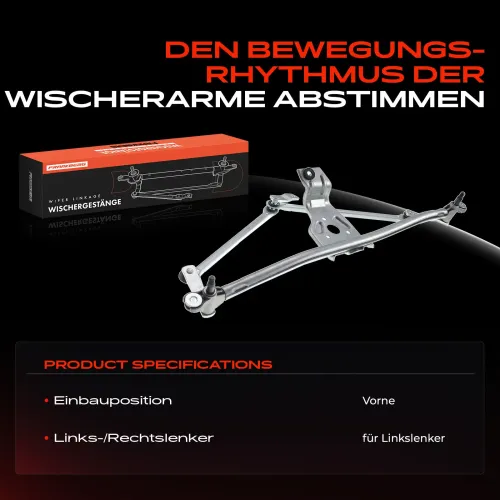 Wischergestänge vorne Frankberg 5481FB0023585 Bild Wischergestänge vorne Frankberg 5481FB0023585