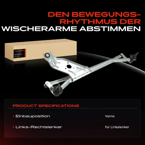 Wischergestänge vorne Frankberg 5481FB0023593 Bild Wischergestänge vorne Frankberg 5481FB0023593